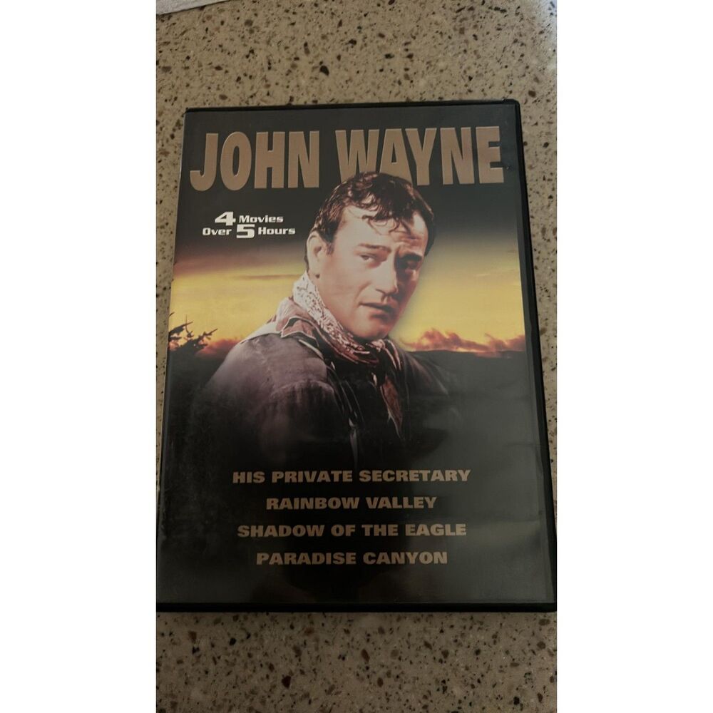 DVD John Wayne Western 4 Movies 5 Movies